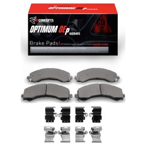Chevrolet Express 3500 Brake Pads - Rear - R1 Concepts - Optimum OE - `21-`25